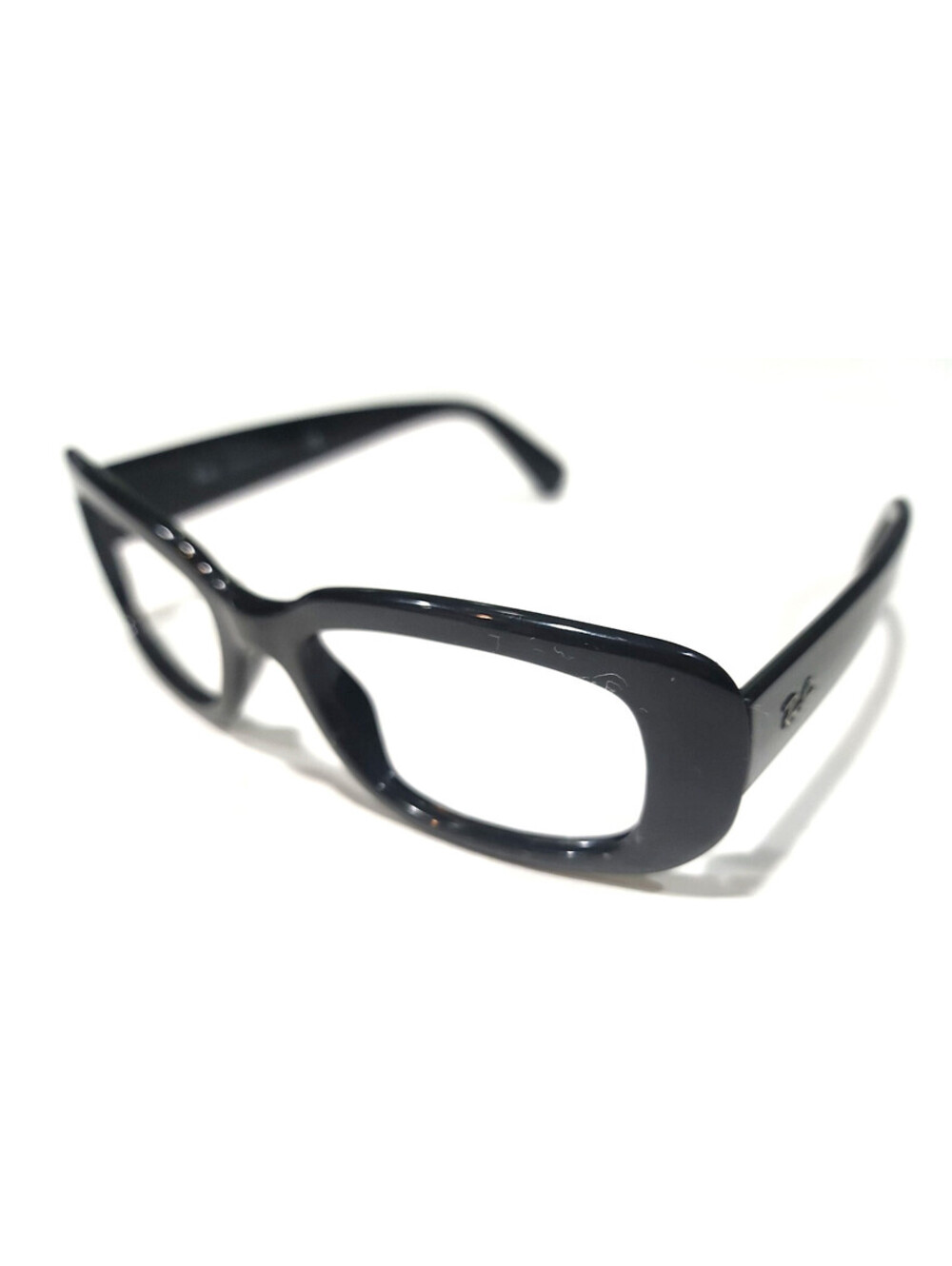 Ray Ban RB4122 601/71 Black Square Sunglasses Frame Italy